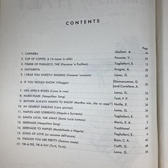 Vintage Memories of Italy Best Loved Songs Book