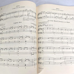 John Thompson Adult Preparatory Piano Book Willis Course Sheet Music 1943 Vtg