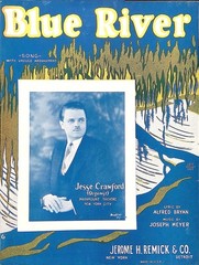 Blue River Sheet Music Jesse Crawford Organist Joseph Meyer Alfred Bryan 1927