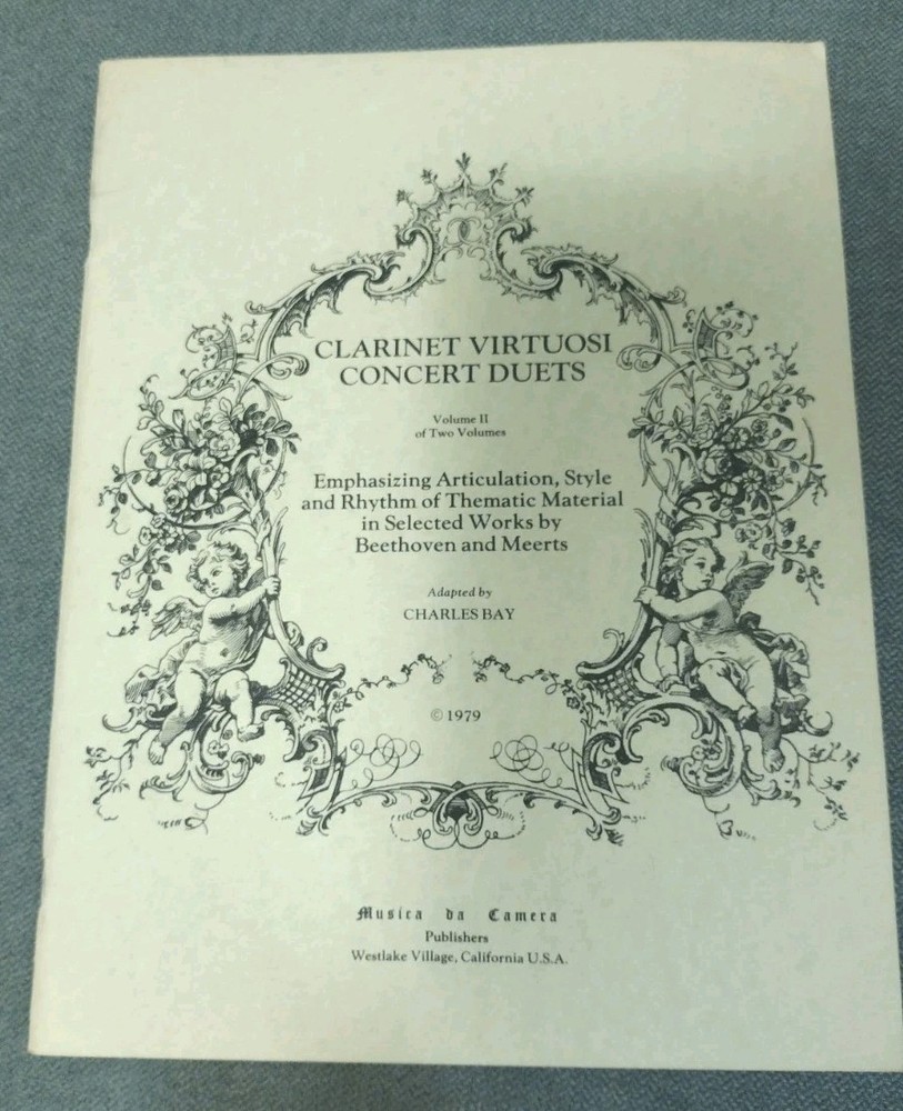 Clarinet Virtuosi Concert Duets Vol. 2