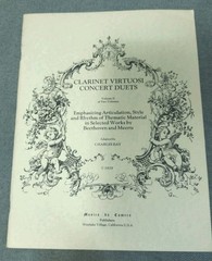 Clarinet Virtuosi Concert Duets Vol. 2