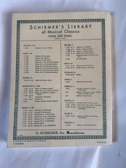 G. Schirmer Beethoven Sonatas for Violin & Piano Duet Sheet Music Vol. 232