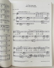 A Ceremony of Carols Benjamin Britten Choral Music Book SATB Harp or Piano 1994