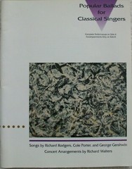 THE VOCAL LIBRARY POPULAR BALLADS FOR CLASSICAL SINGERS HIGH VOICE MUSIC BOOK