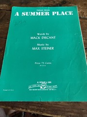Vintage Sheet Music & Piano Book Lot – Show Tunes, Standards, Holiday, Movies