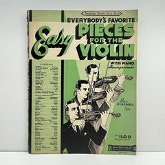 Everybodys Favorite Easy Pieces For The Violin w Piano Accompaniment No 12 Amaco