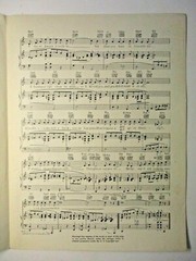 Twentieth Century-Fox I Had The Craziest Dream Sheet Music Song Book Note Paper