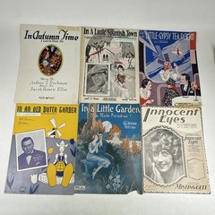 Vintage 1920&rsquo;s-1950&rsquo;s Large Sheet Music Lot Of 115 (2)