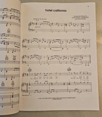 The Eagles Hell Freezes Over Songbook 1995 Piano Vocal Guitar Sheet Music Book