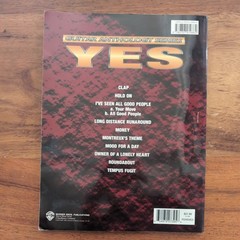 Yes Songbook Guitar Anthology: Authentic Guitar Tab Greatest Hits VG Condition