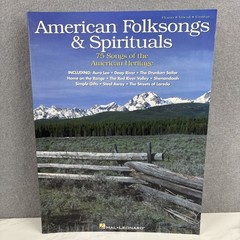 American Folksongs & Spirituals Piano, Vocal Guitar Songbook by Various