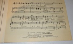 The Very Thought of You Sheet Music Ray Noble M. Witmark & Sons Jazz Vtg