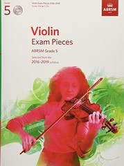 Violin Exam Pieces 2016-2019, ABRSM Grade 5, Score, Part & … by Divers Auteurs