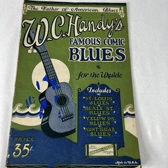Vintage 1920 Wc Handys Famous Comic Blues For Ukulele