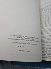 Hymns For The Family of God Paragon 1976 Hymnal Christian Song Book – Vintage