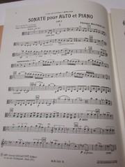 Philippe Majorelle Sonate Opus 1 for Viola & Piano Sheet Music Gerard Billaudot