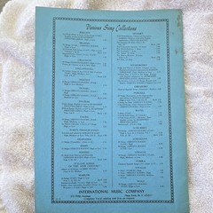 Ravel 4 Folk Songs for Voice & Piano Sheet Music Int&rsquo;l Music Co MPN 1527