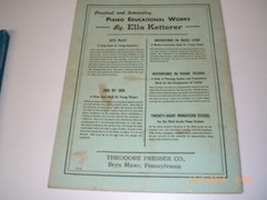 Adventures in Piano Technic by Ella Ketterer Vintage Theodore Presser