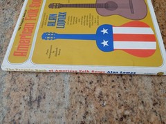 American Folk Songs by Alan Lomax Vintage Music Book 1969, piano, guitar