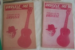 LOT of SIX 1940s-50s Ukulele Sheet Music Books Ike Cliff Edwards, Chas Hansen