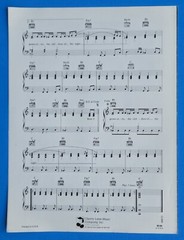 Richard Marx Children Of The Night Sheet Music Piano Vocal Guitar 1990 US SELLER