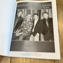 Gaither Vocal Band Give It Away Songbook TTBB Gospel Choral Sheet Music Book