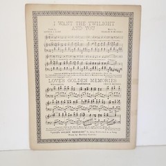 Vintage 1926 Poet and Peasant Overture Sheet Music Unexcelled Edition by Suppe