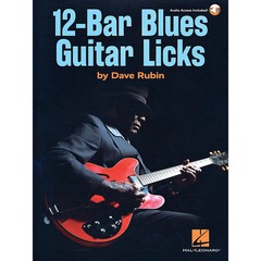 Hal Leonard 12Bar Blues Guitar Licks BookOnline Media