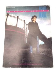 RICHARD MARX – « Hold On To The Nights » – Cherry Lane Music Co. Sheet Music, 1987