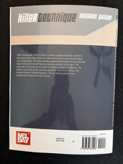 Electric Guitar Technique Book Lot – Killer Technique & Power Studies 1 Mel Bay