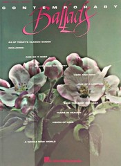 Contemporary Ballads – 44 of Today&rsquo;s Classic Songs (softcover, 1993, mint)