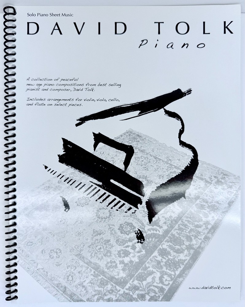 David Tolk Piano Violin Viola Cello and Flute on Select Pieces Sheet Music Book