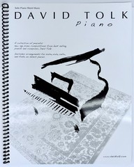 David Tolk Piano Violin Viola Cello and Flute on Select Pieces Sheet Music Book