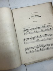Antique Victorian Leather Bound Sheet Music Book Carrie L. Colton Many Songs