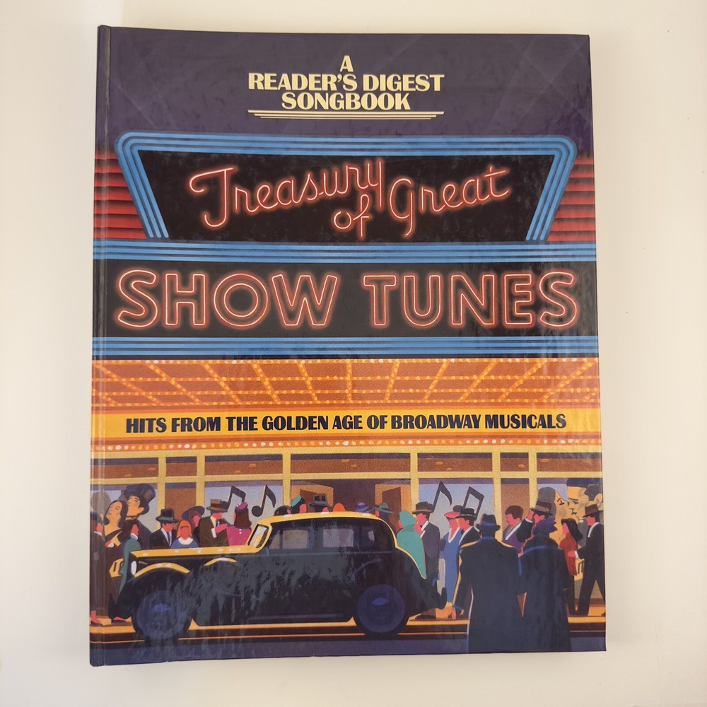 Reader’s Digest Treasury of Great Show Tunes Songbook Broadway Piano Vocal