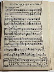 Girl&rsquo;s Glee Club Antique Sheet Music Song Book 1915 J.S. Fearis Female Voices