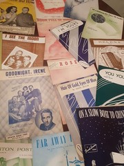 Vintage Early 1940 – 1950s Song Sheet Music lot of 30 Old Standards Show Tunes