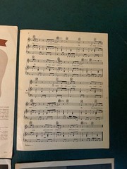Vtg Lot 5 Sheet Music- He, Four Strong Winds, Three Little Girls Blue, Show Bus.