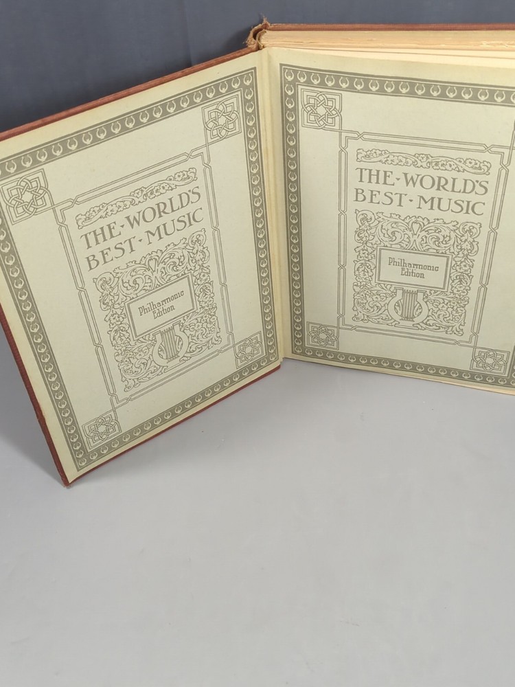 Antique Music Book THE WORLD&rsquo;S BEST MUSIC 1904 Volume VIII Volume 8