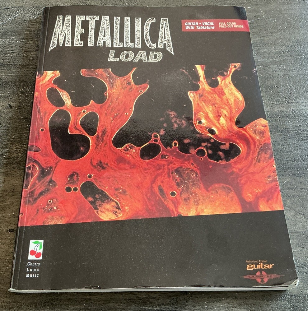 Metallica Reload Guitar/Vocal Tablature Songbook Cherry Lane Music -Out of Print