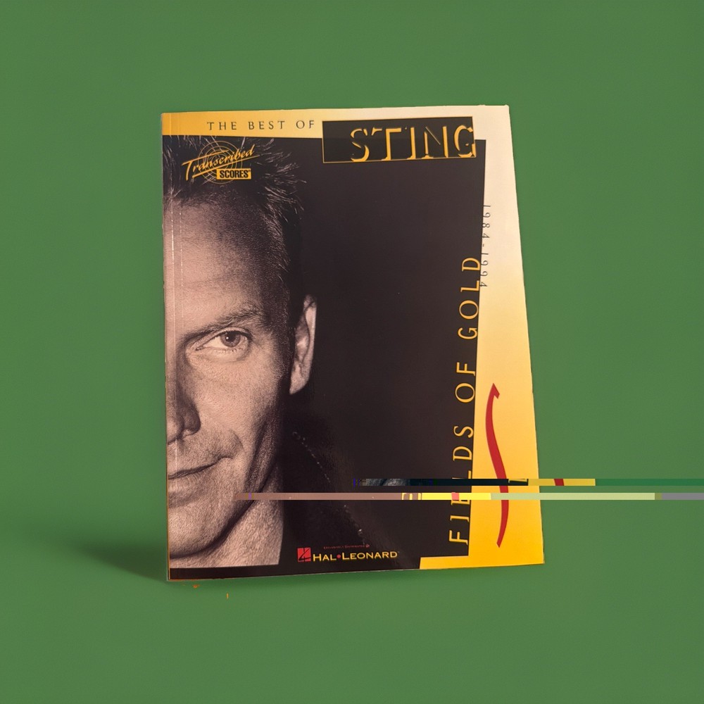 STING Songbook BEST OF 1984 -1994 Transcribed Scores Full Band Parts New!!!