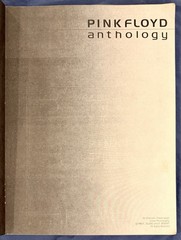 Pink Floyd Anthology PB Sheet Music Score Songbook Piano Vocal Guitar ©️1980