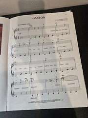 Vintage 1991 Disney Beauty and the Beast Easy Piano Songbook Sheet Music Menken