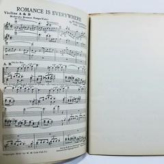 Vintage Music Arrangement Ed Ballantine Romance Is Everywhere 1940