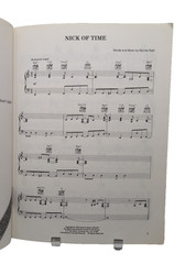 Nick Of Time Sheet Music Song Book Bonnie Raitt POSTER Piano Guitar Voice M12