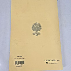 Mendelssohn Elijah An Oratorio Full Vocal Score Piano Chorus 4 Part Voices Songs