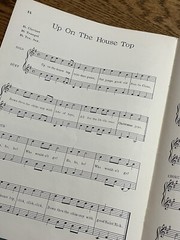 Santa&rsquo;s Favorite Carols Song Book Saxophone Clarinet Trumpet 1942 Detroit 16 Pg
