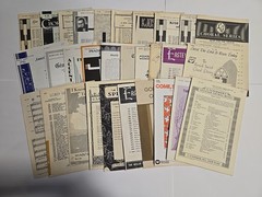 Lot of 30 Choral Choir Sheet Music SATB Vintage Religious Various Church Songs