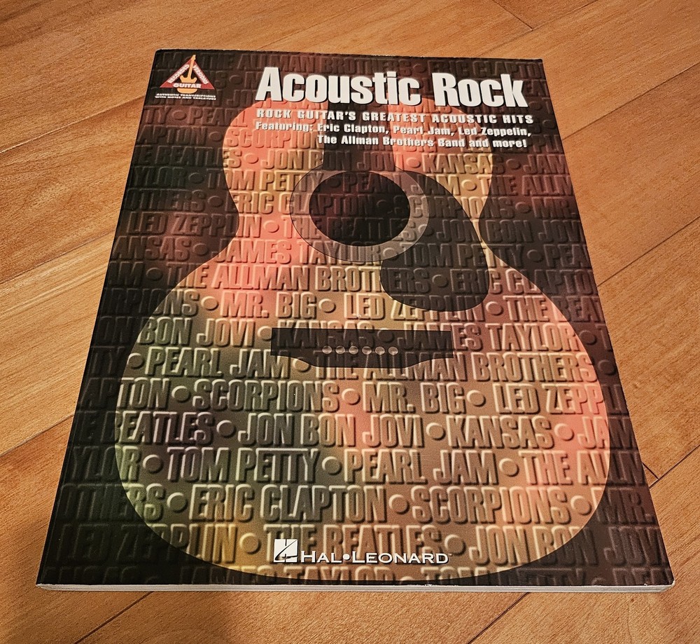 Acoustic Rock – Rock Guitar&rsquo;s Greatest Acoustic Hits Guitar Recorded Versions