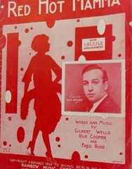 1924 Red Hot Mamma, Jack Shilkrit, Jazz Original Vintage Sheet Music